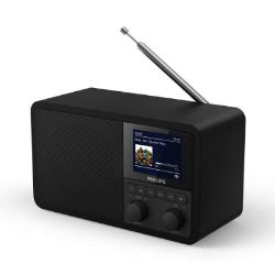 Philips Internet Radio TAPR802/12, Spotify, DAB and FM, 3W, Black