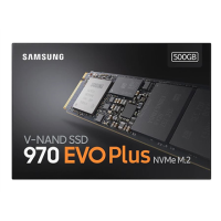 Kietasis diskas Samsung 970 Evo Plus 500 GB, SSD interface M.2 NVME, Write speed 3200 MB/s, Read speed 3500 MB/s | MZ-V7S500BW