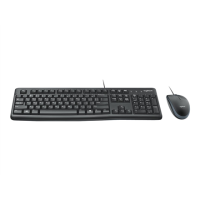 Logitech | LGT-MK120-US | Keyboard and Mouse Set | Wired | Mouse included | US | Black | USB Port | International EER | 920-002563