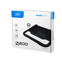 deepcool N200 Notebook cooler up to 15.4" 589g g, 340.5X310.5X59mm mm | DP-N11N-N200