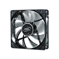 120 mm case ventilation fan,  "Wind Blade 120", transparent, hydro bearing,4 LED's deepcool | DP-FLED-WB120