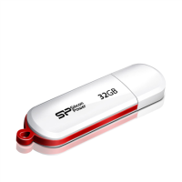Silicon Power LuxMini 320 32GB 32 GB, USB 2.0, White | SP032GBUF2320V1W