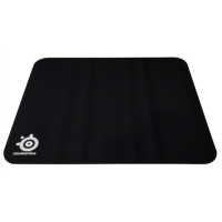 SteelSeries QcK+ Black, 450 x 400 x 2 mm, Gaming mouse pad | 63003