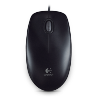 Logitech Mouse B100 Wired, Black | 910-003357