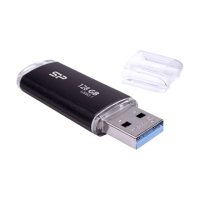 Silicon Power USB 3.1 Flash Drive Blaze B02 128 GB, USB 3.2 Gen 1/USB 3.1 Gen 1/USB 3.0/USB 2.0, Black | SP128GBUF3B02V1K