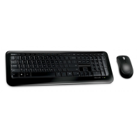 Microsoft Keyboard and mouse 850 with AES PY9-00015 Wireless, Mouse included, Batteries included, EN/RU, Wireless connection, EN, Numeric keypad, USB, Black | PY9-00012
