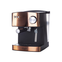 Adler | Espresso coffee machine | AD 4404cr | Pump pressure 15 bar | Built-in milk frother | Semi-automatic | 850 W | Cooper/ black