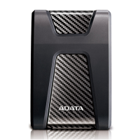ADATA HD650 4000 GB, 2.5 ", USB 3.1 (backward compatible with USB 2.0), Black | AHD650-4TU31-CBK