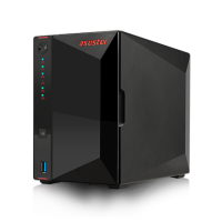 Asus Asustor Nimbustor 2   AS5202T up to 2 HDD/SSD, Intel Celeron J4005 Dual-Core, Processor frequency 2.0 GHz, 2 GB, SO-DIMM DDR4 2400, Single, Black | 90IX0171-BW3S10