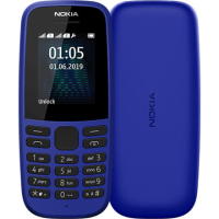 Nokia 105 (2019) TA-1174 Blue, 1.77 ", TFT, 120 x 160 pixels, 4 MB, 4 MB, Dual SIM, USB version microUSB | 105DSTA1174Blue