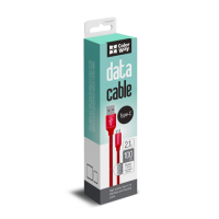 ColorWay Type-C Data Cable USB 2.0, Fast and safe charging; Stable data transmission, Red, 1 m | CW-CBUC003-RD