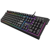 Genesis THOR 150 RGB Gaming keyboard, RGB LED light, US, Black, Wired | NKG-1634
