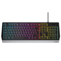 Genesis Rhod 300 RGB Gaming keyboard, RGB LED light, RU, Black, Wired | NKG-1823