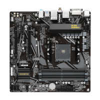 Gigabyte | B550M DS3H AC 1.0/1.1/1.2/1.3/1.5 M/B | Processor family AMD | Processor socket AM4 | DDR4 DIMM | Memory slots 4 | Supported hard disk drive interfaces SATA, M.2 | Number of SATA connectors 4 | Chipset AMD B550 | Micro ATX