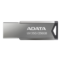 ADATA | USB Flash Drive | UV350 | 256 GB | USB 3.2 | Silver | AUV350-256G-RBK