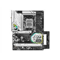 ASRock | B650E Steel Legend WiFi | Processor family AMD | Processor socket AM5 | DDR5 DIMM | Memory slots 4 | Supported hard disk drive interfaces SATA3, M.2 | Number of SATA connectors 2 | Chipset AMD B650 | ATX