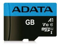 ADATA 128GB Micro SDXC V10 85MB/s + ad. | AUSDX128GUICL10A1-RA1