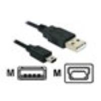 DELOCK Cable USB 2.0miniB Std 5-pin 0,7m | 82396