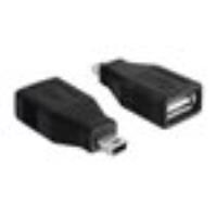 DELOCK Adapter USB 2.0-A fe >USB-mini ma | 65277