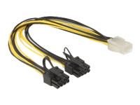 DELOCK Cable PCI Express 6pin > 2 x 8pin | 83433
