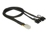 DELOCK PCI Express power cable 6>2x8 pin | 85455