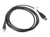 LANBERG CA-USBA-10CC-0018-BK Lanberg cable USB 2.0 AM-BM 1.8m black