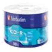 VERBATIM 43787 CD-R Verbatim 50 pcs, 700MB, 52x, wrap EXTRA PROTECTION