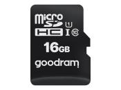 GOODRAM M1AA-0160R12 GOODRAM memory card Micro SDHC 16GB Class 10 UHS-I + Adapter