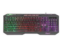 NATEC NFU-1586 Fury Gaming Keyboard HELLFIRE 2 USB, backlight, RU layout