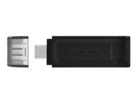 KINGSTON 64GB USB-C 3.2 Gen 1 DataTraveler 70 | DT70/64GB