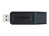 KINGSTON 64GB USB3.2 Gen 1 DT Bk+Teal | DTX/64GB