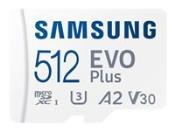 SAMSUNG EVO PLUS microSD 512GB Class10 Read up to 130MB/s | MB-MC512KA/EU