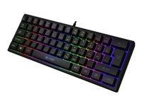 NATEC FURY Gaming Keyboard Tiger US back | NFU-1851