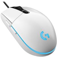 LOGITECH G203 LIGHTSYNC Corded Gaming Mouse - WHITE - USB | 910-005797