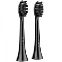 AENO Replacement toothbrush heads, Black, Dupont bristles, 2pcs in set (for ADB0004/ADB0006 and ADB0003/ADB0005) | ADBTH4-6