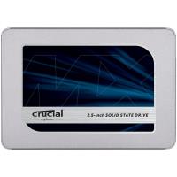CRUCIAL MX500 500GB SSD, 2.5'' 7mm, SATA 6 Gb/s, Read/Write: 560/510 MB/s, Random Read/Write IOPS 95k/90k, with 9.5mm adapter | CT500MX500SSD1