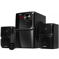 SVEN MS-305, 2.1 speakers, FM, Bluetooth, USB/SD, LED Display, RC unit, power output 40W (20 + 2 ◊ 10), Black, SV-013615