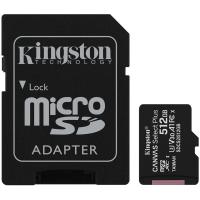 Kingston 512GB micSDXC Canvas Select Plus 100R A1 C10 Card + ADP, EAN: 740617298727 | SDCS2/512GB