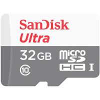 SanDisk Ultra Light microSDHC 32GB 100MB/s Class 10; EAN: 619659184384 | SDSQUNR-032G-GN3MN