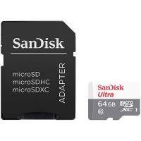 SanDisk Ultra Light microSDHC + SD Adapter 64GB 100MB/s Class 10 | SDSQUNR-064G-GN3MA