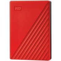 HDD External WD My Passport (4TB, USB 3.2) Red | WDBPKJ0040BRD-WESN