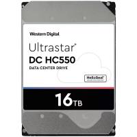 HDD Server WD/HGST ULTRASTAR DC HC550 (3.5’’, 16TB, 512MB, 7200 RPM, SATA 6Gb/s, 512N SE NP3), SKU: 0F38462 | WUH721816ALE6L4