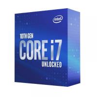 CPU|INTEL|Core i7|i7-10700K|Comet Lake|3800 MHz|Cores 8|16MB|Socket LGA1200|125 Watts|GPU UHD 630|BOX|BX8070110700KSRH72