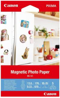 Canon photo paper Magnetic MG-101 10x15cm 5 sheets | 3634C002