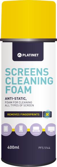 Platinet LCD cleaning foam PFS5144 400ml | 5907595426114
