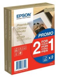Epson photo paper 10x15 Premium Glossy 255g 2x40 sheets | C13S042167