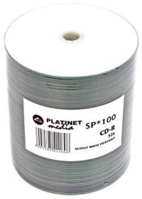 Platinet CD-R 700MB 52x Glossy Print 100tk spindle | 41160