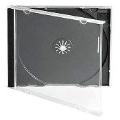 Omega CD case Jewel, black | 56928